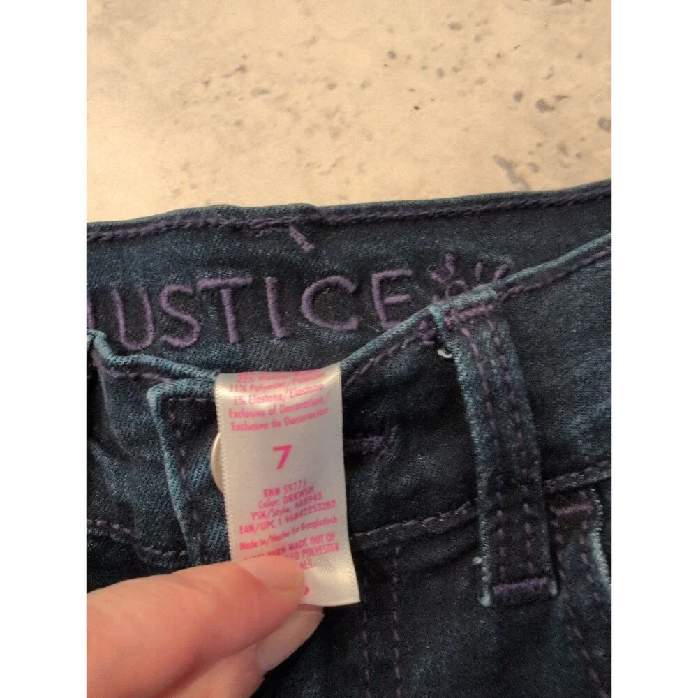 Justice Girls Size 7 Jeans